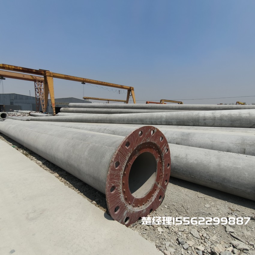 洪泽12米无拉线电杆